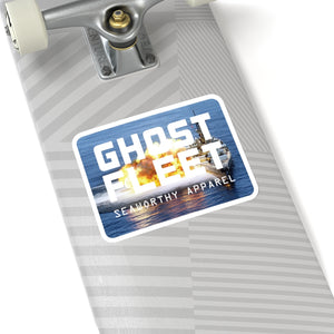 Battleship / Ghost Fleet Logo Sticker