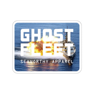 Battleship / Ghost Fleet Logo Sticker