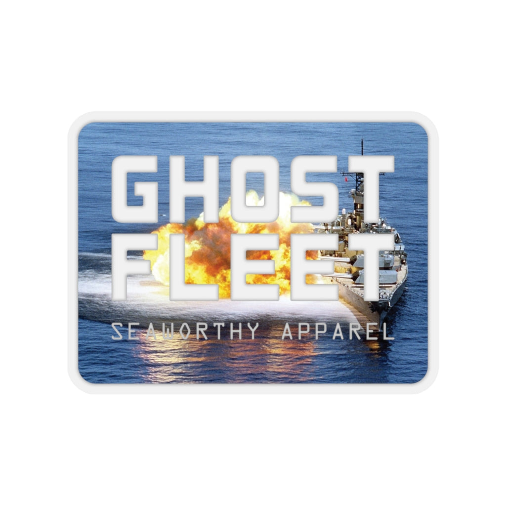 Battleship / Ghost Fleet Logo Sticker