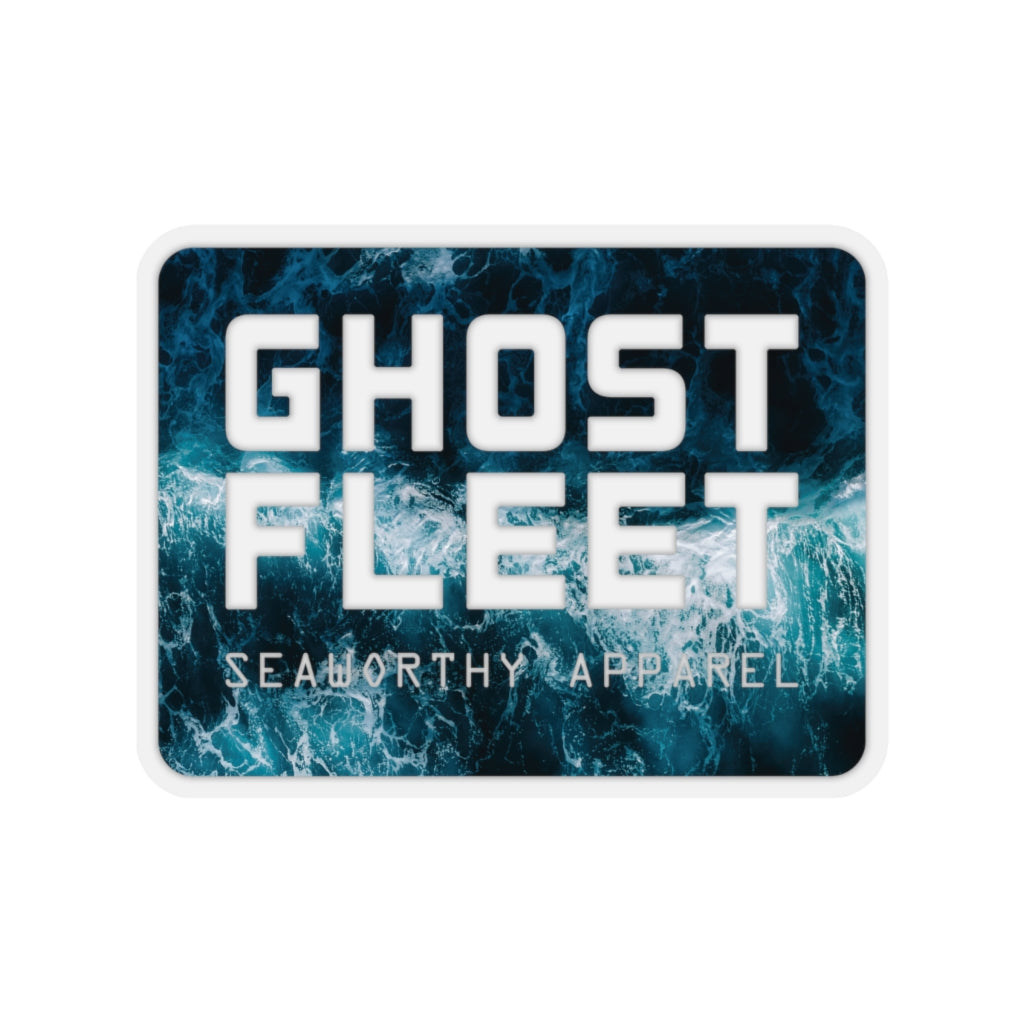 Waves / Ghost Fleet Logo Sticker
