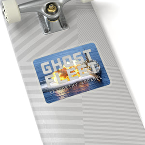 Battleship / Ghost Fleet Logo Sticker